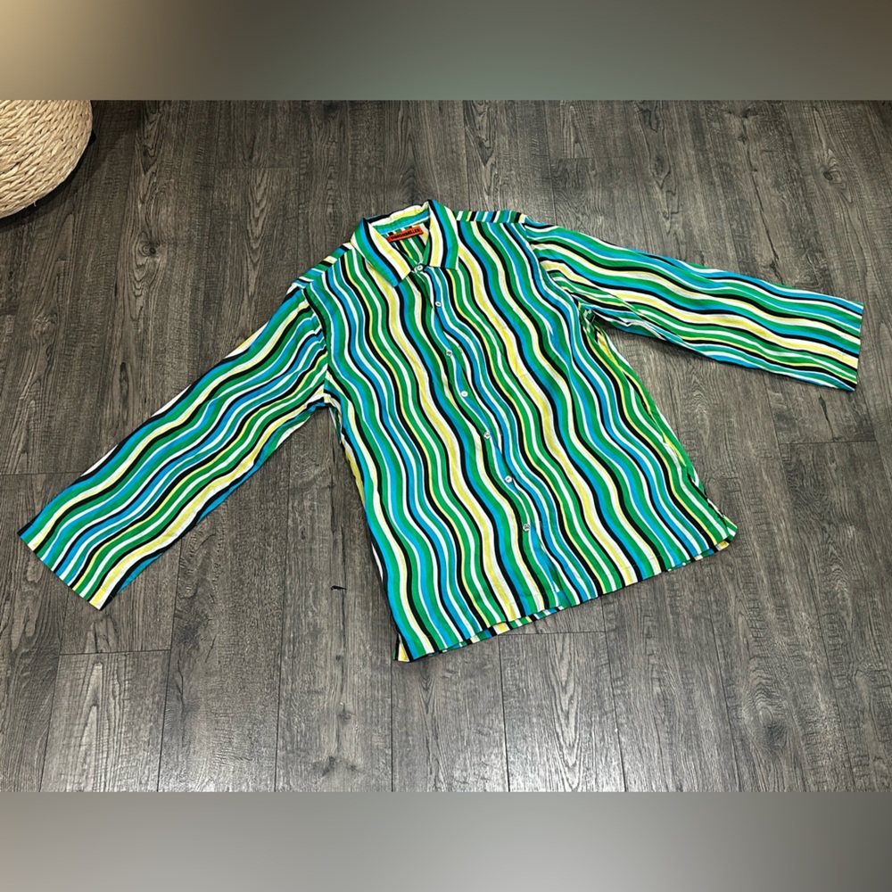 Simon Miller Nova Multicolor Striped Shirt